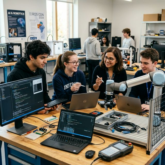 OpenArm use case: AI robotics education